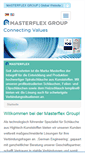 Mobile Screenshot of masterflexgroup.com